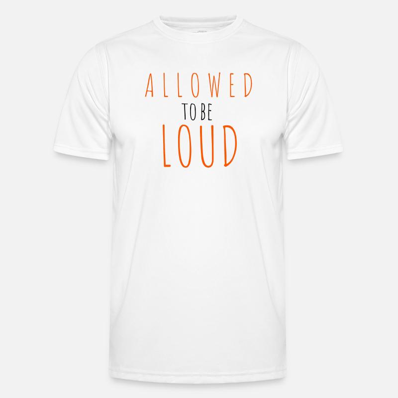 Allowed to be Loud T-shirt sport Homme