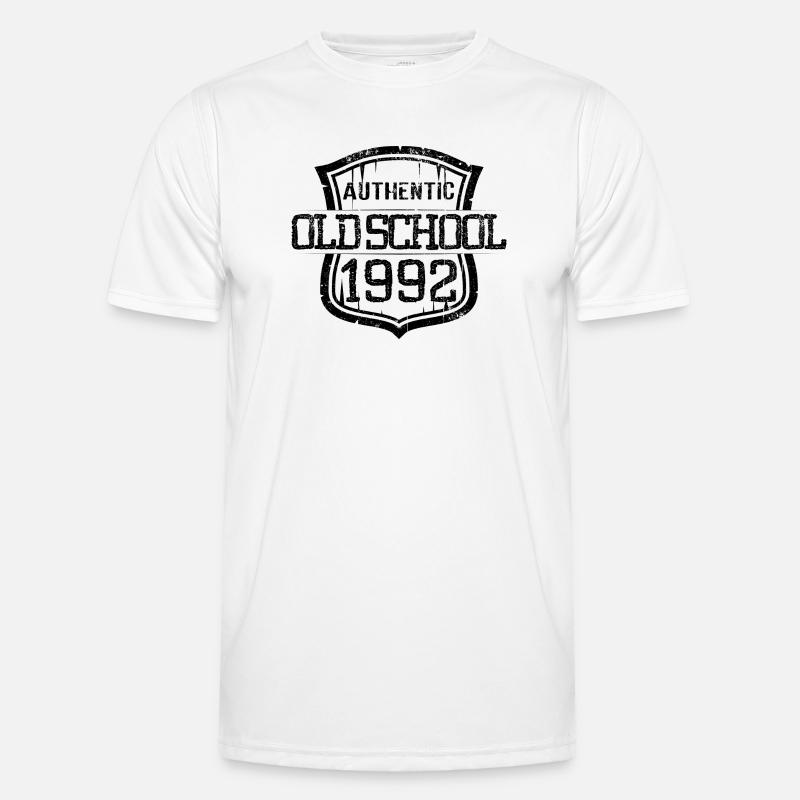 Ancienne école authentique 1992 T-shirt sport Homme