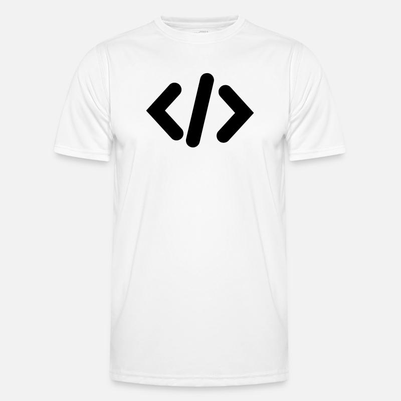 Programmer Code - Men's Functional T-Shirt - white