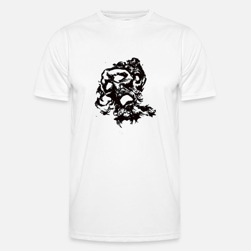 Face black Men's Functional T-Shirt