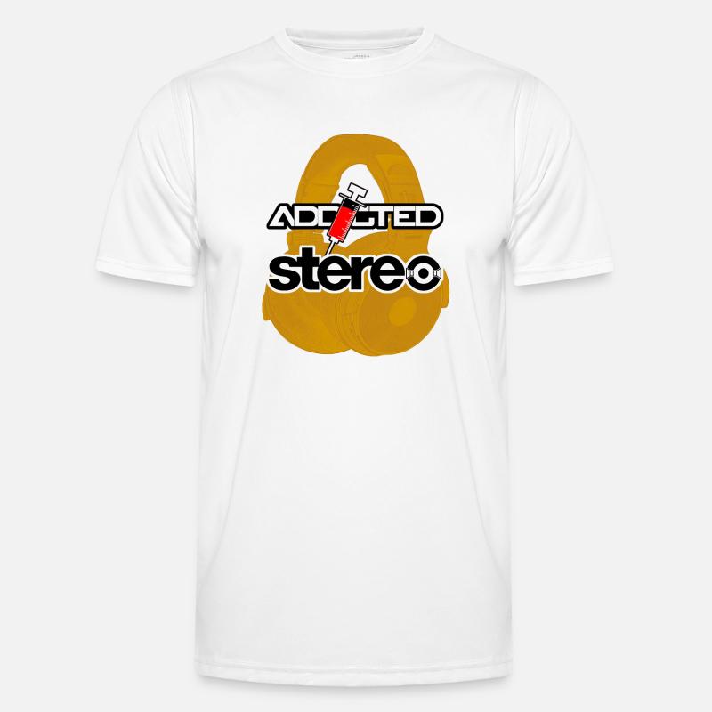 Addicted Stereo V2 Männer Funktions-T-Shirt