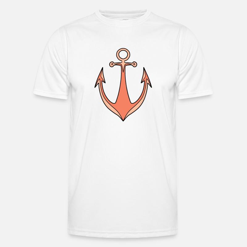 Anchor - Men's Functional T-Shirt - white