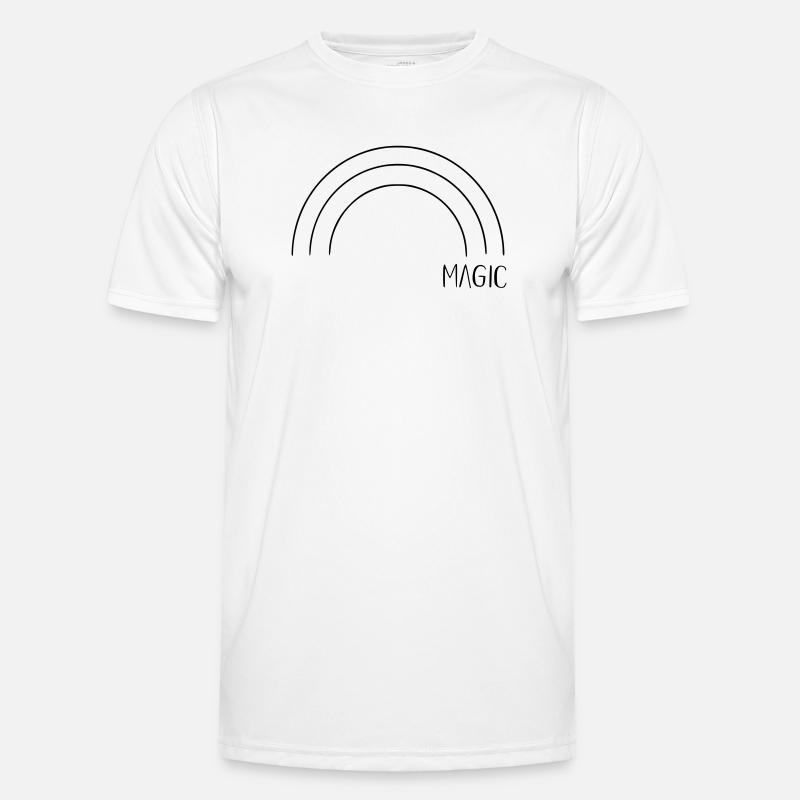 Magic Rainbow Men's Functional T-Shirt