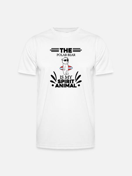 Polar Bear Polar Bear Bear - Men's Functional T-Shirt - white