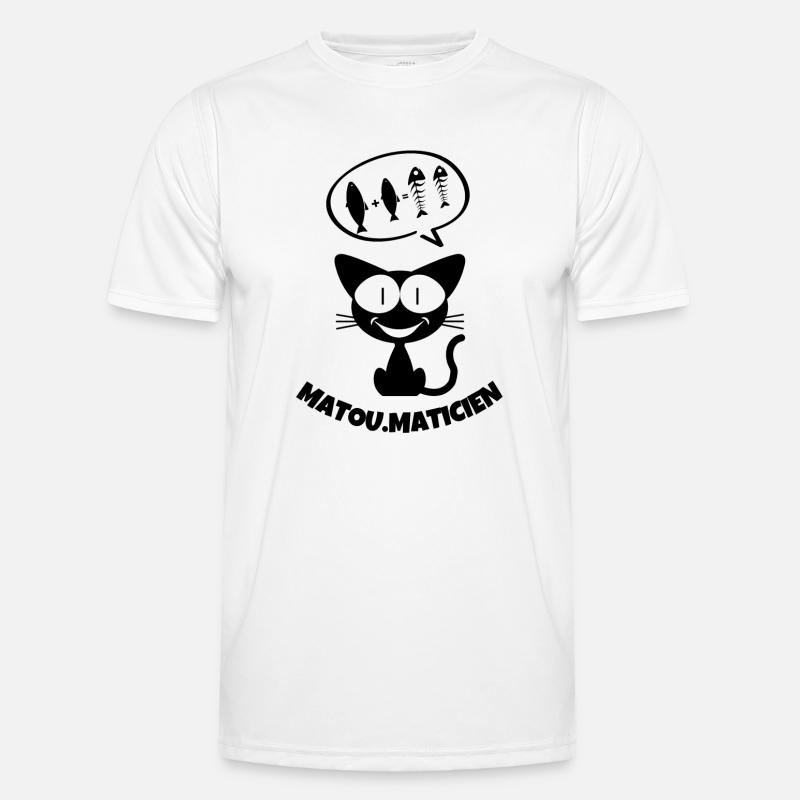 mathématiques, mathématicien, fan de math T-shirt sport Homme
