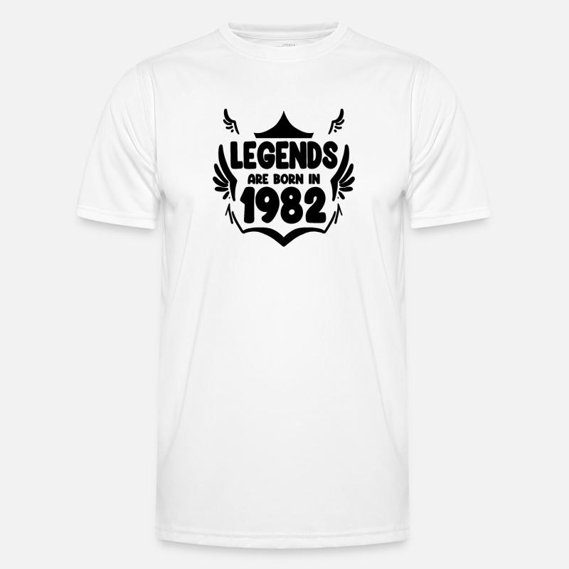 1982 - Born 1982 - Men's Functional T-Shirt - white