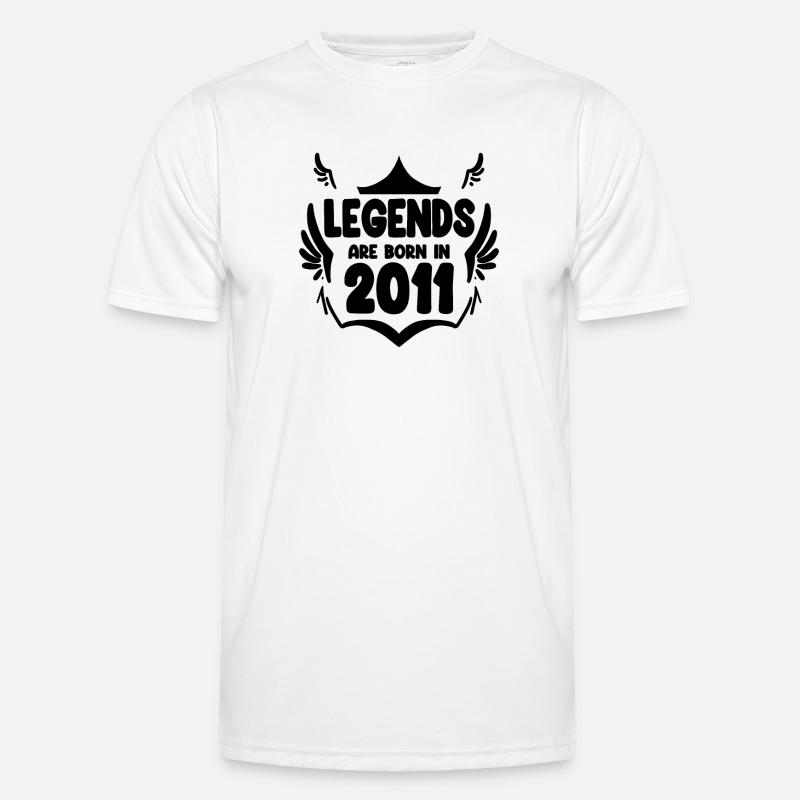 2011 - Born 2011 - Men's Functional T-Shirt - white