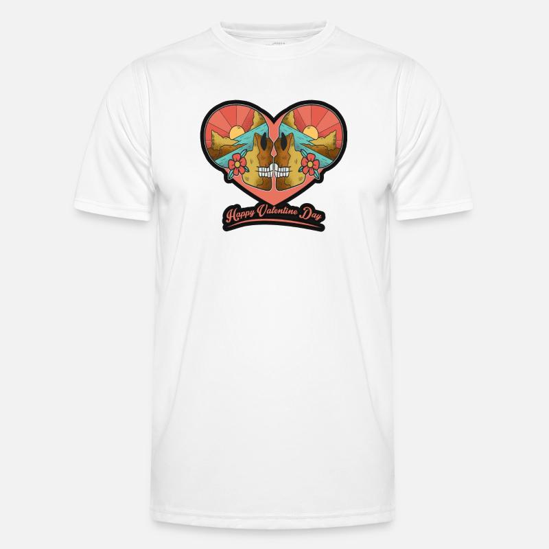 Joyeuse Saint-Valentin T-shirt sport Homme