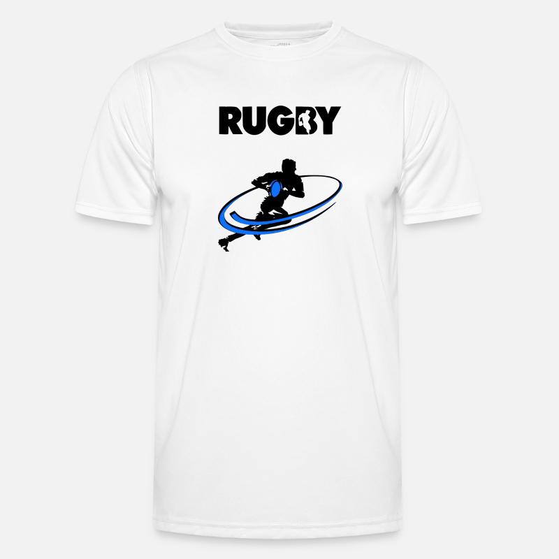 Rugby - Men's Functional T-Shirt - white
