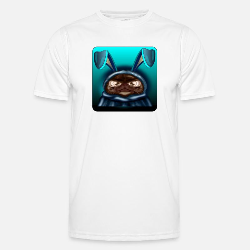 Cats Easter - Men's Functional T-Shirt - white