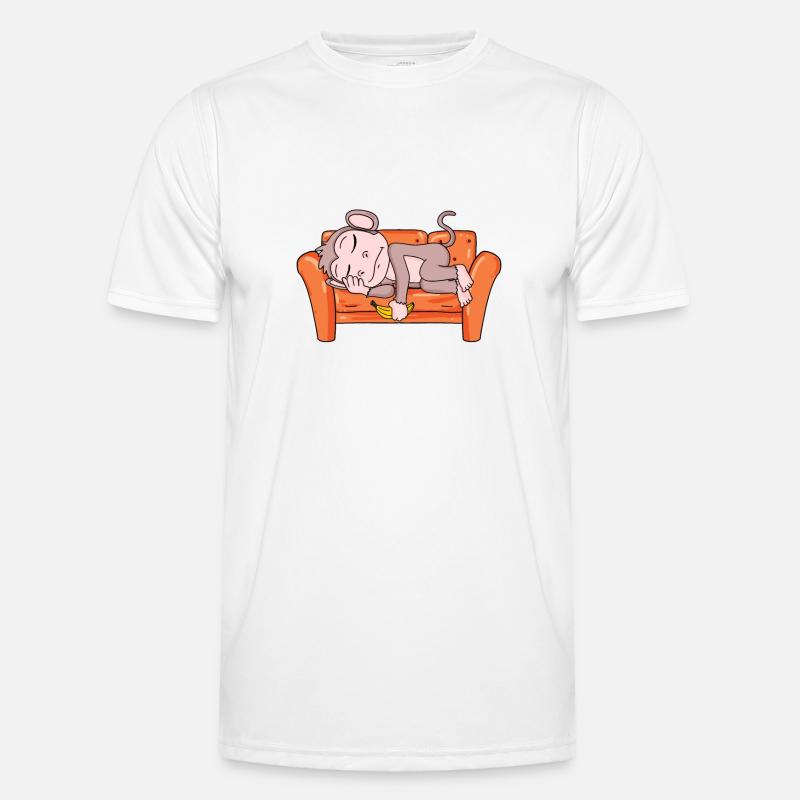 Monkey - Men's Functional T-Shirt - white