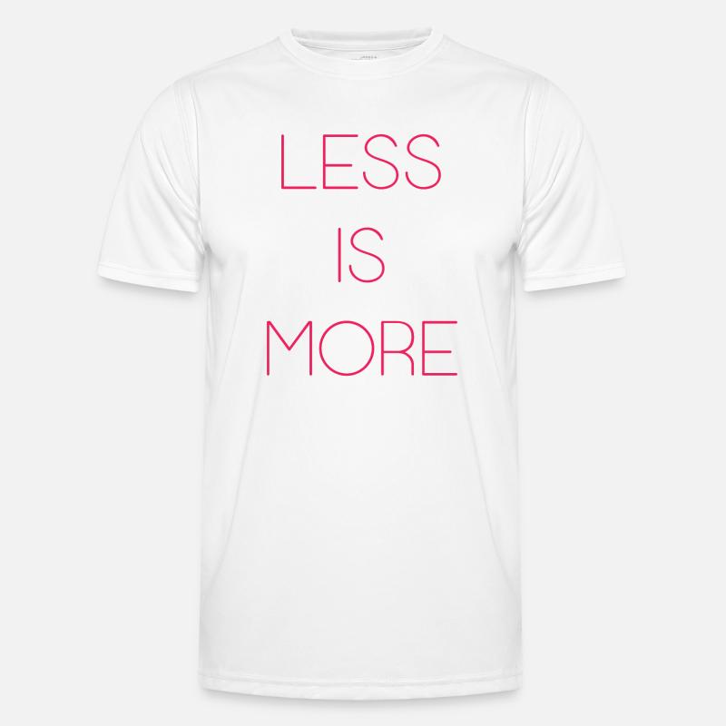 Less is More Men's Functional T-Shirt