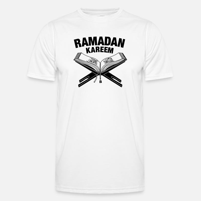 Coran avec le texte 'Ramadan' au-dessus T-shirt sport Homme