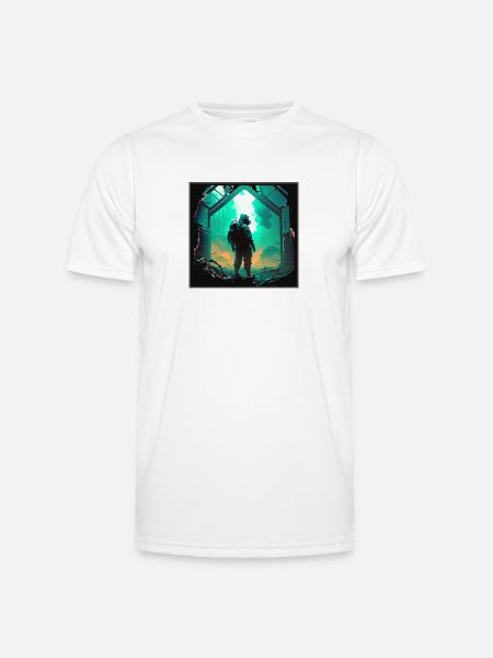 Labor Apocalypse - Männer Funktions-T-Shirt - Weiß