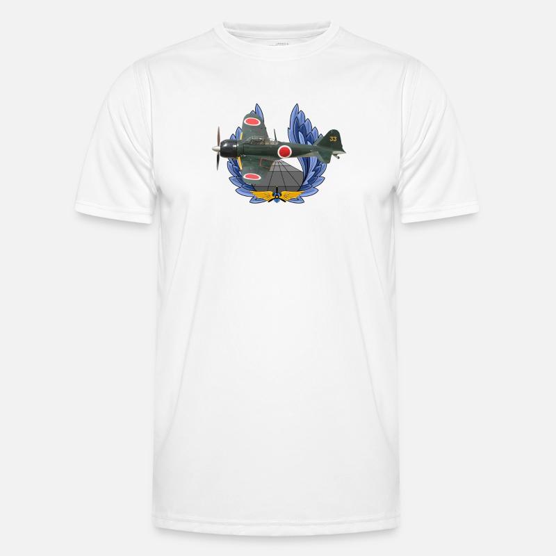 A6M Zero Männer Funktions-T-Shirt