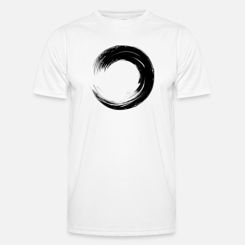Circle Circles - Men's Functional T-Shirt - white