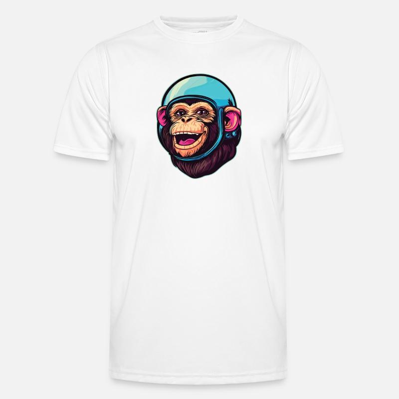 Singe de l’espace T-shirt sport Homme