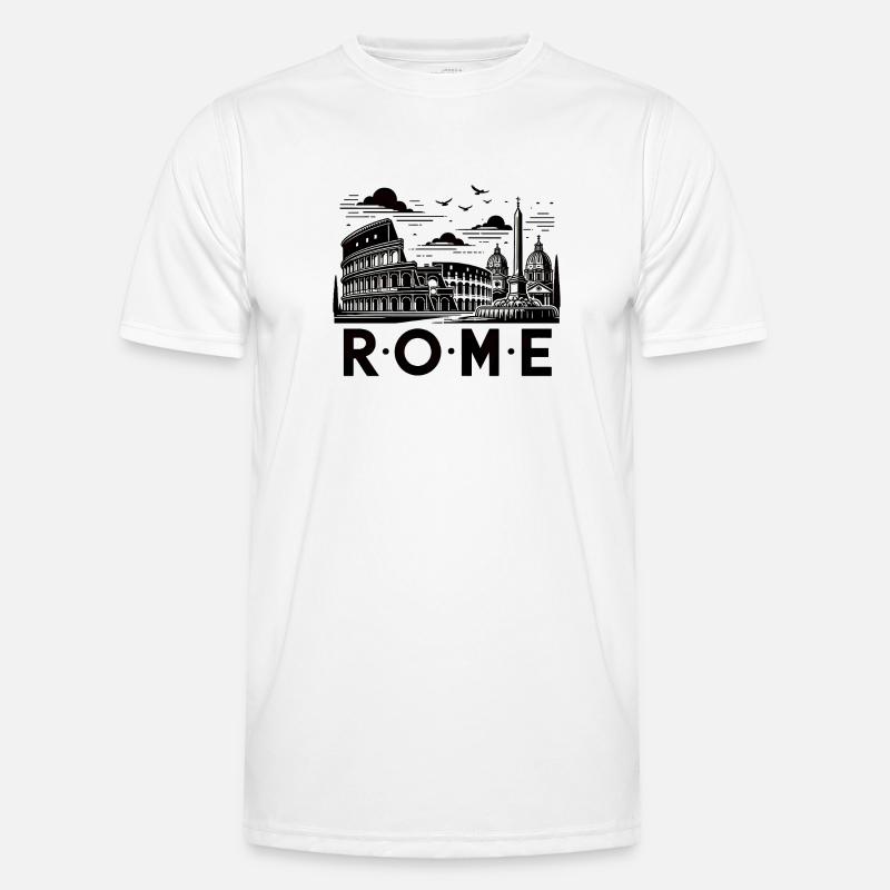 Rom Männer Funktions-T-Shirt