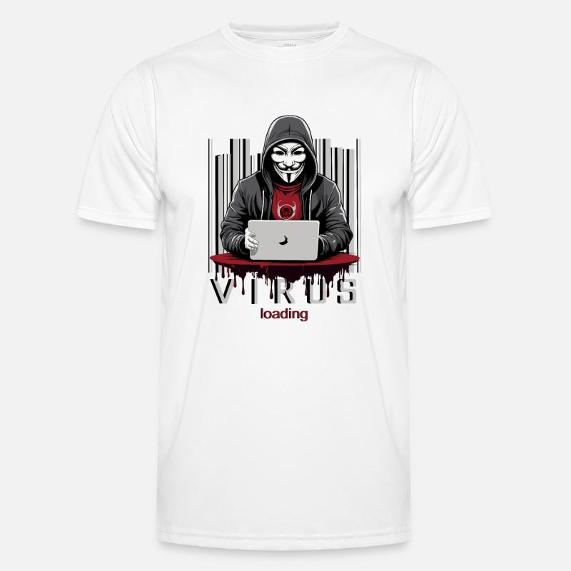 Anonymous Hacker Men's Functional T-Shirt
