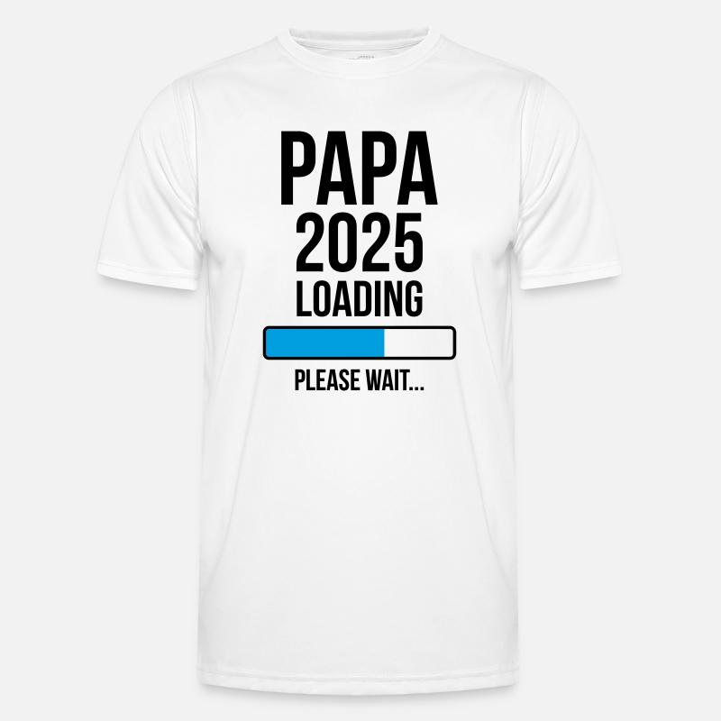 Papa 2025 Loading Please wait... T-shirt sport Homme