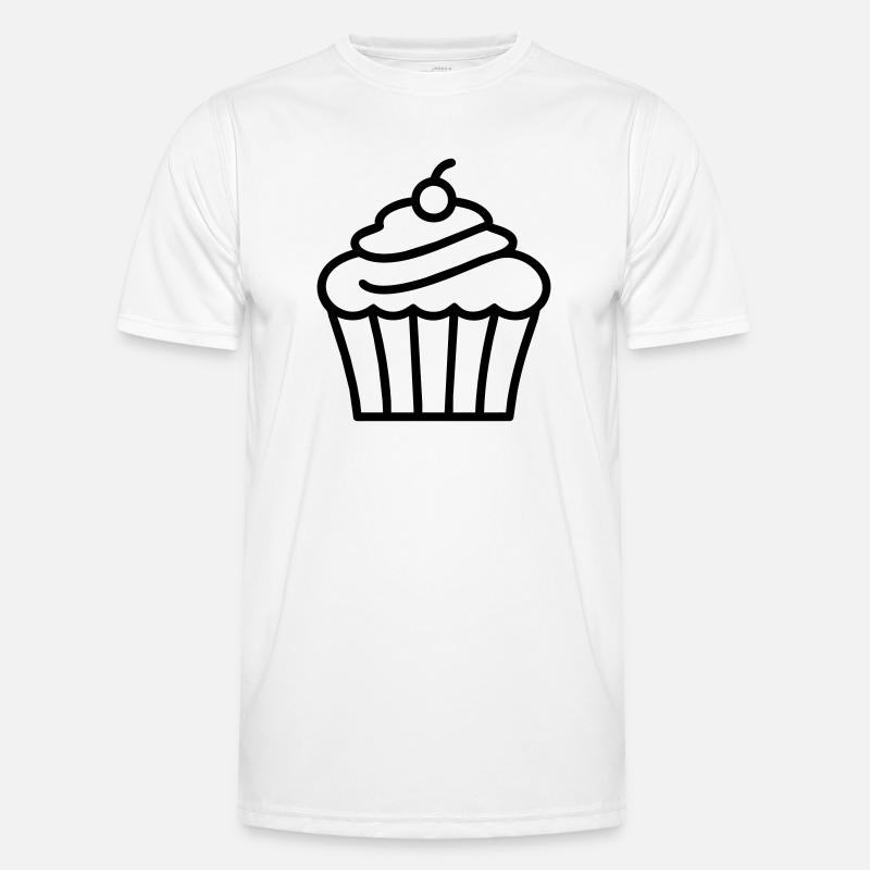 Cupcake T-shirt sport Homme