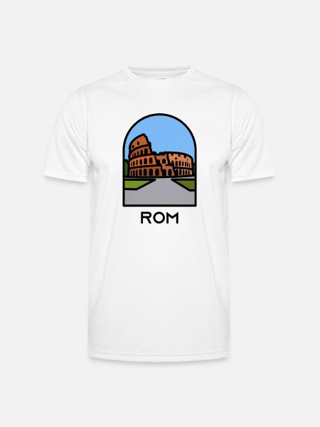 Rome - Colosseum - Men's Functional T-Shirt - white