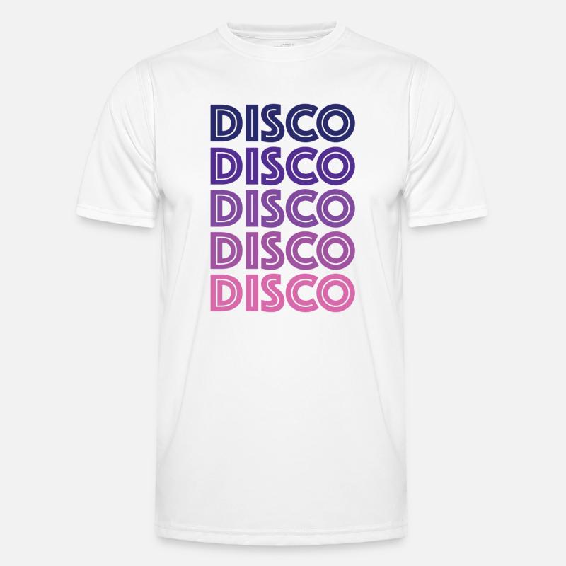 Disco Disco Disco - Men's Functional T-Shirt - white