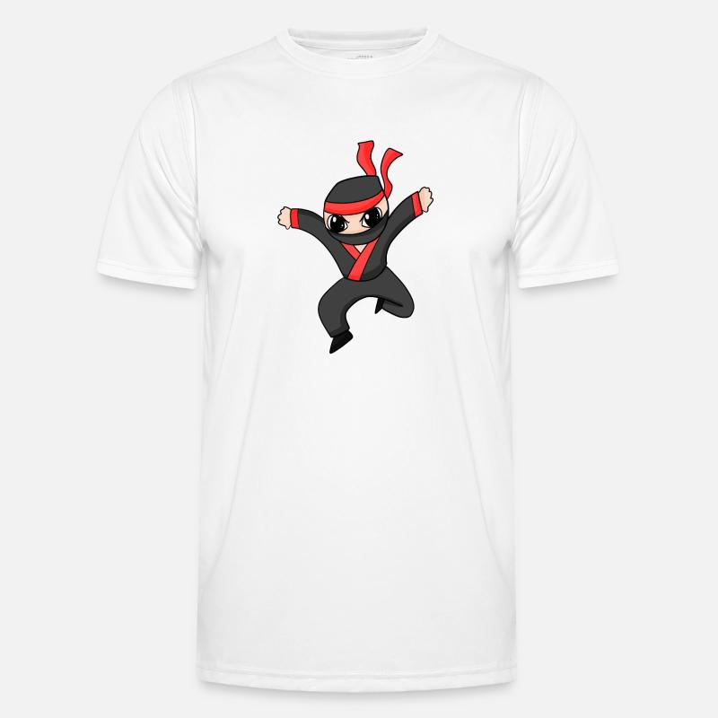 Ninja - Men's Functional T-Shirt - white