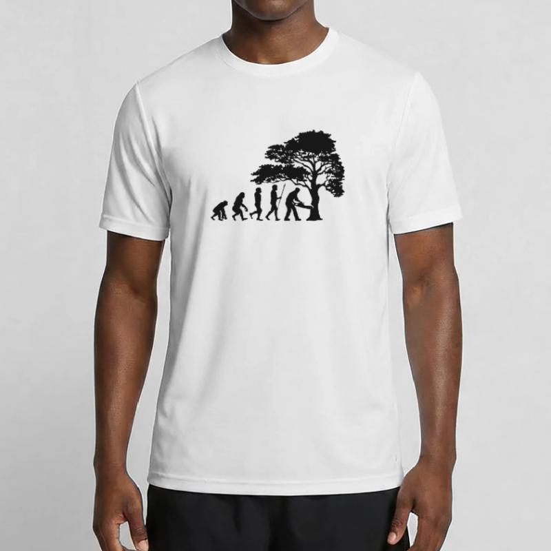Lumberjack Tree Evolution sciure de bois T-shirt sport Homme