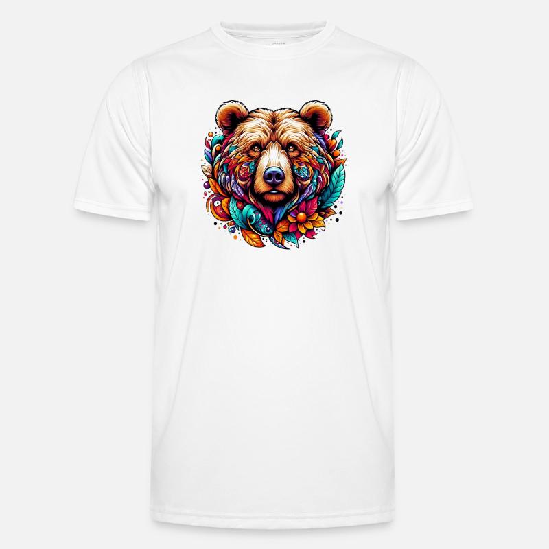 Bär Männer Funktions-T-Shirt
