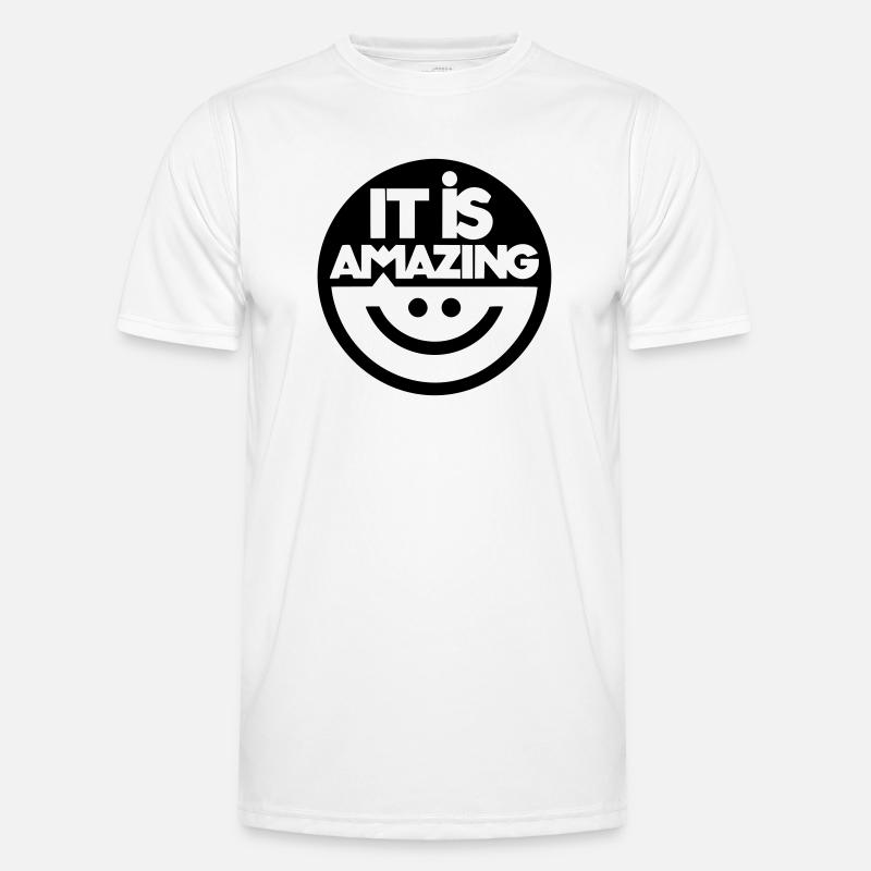 Amazing - Men's Functional T-Shirt - white