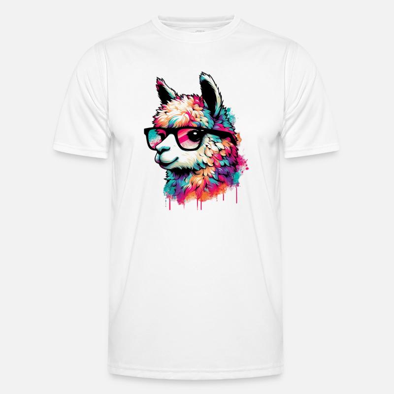 Alpaca - Men's Functional T-Shirt - white