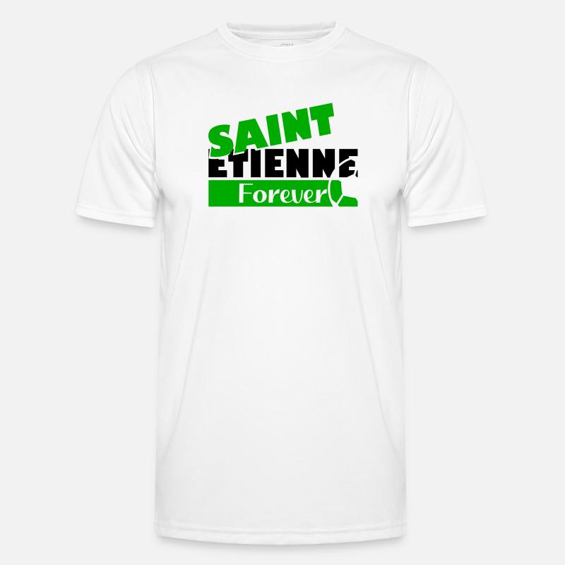 Saint Etienne Forever Bold Logo Tee Männer Funktions-T-Shirt