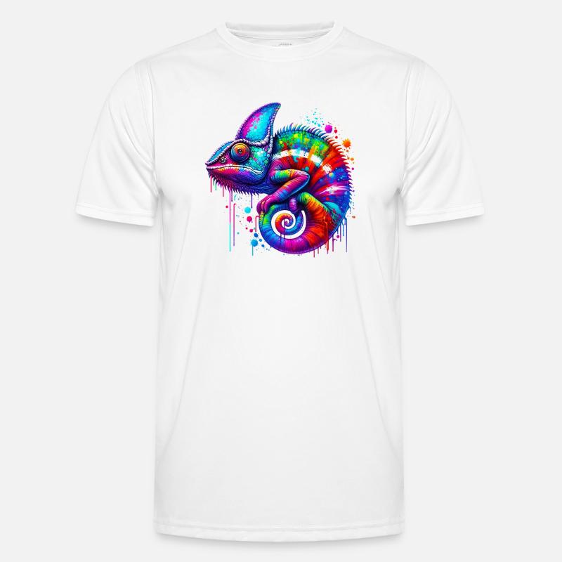 Chameleon - Men's Functional T-Shirt - white