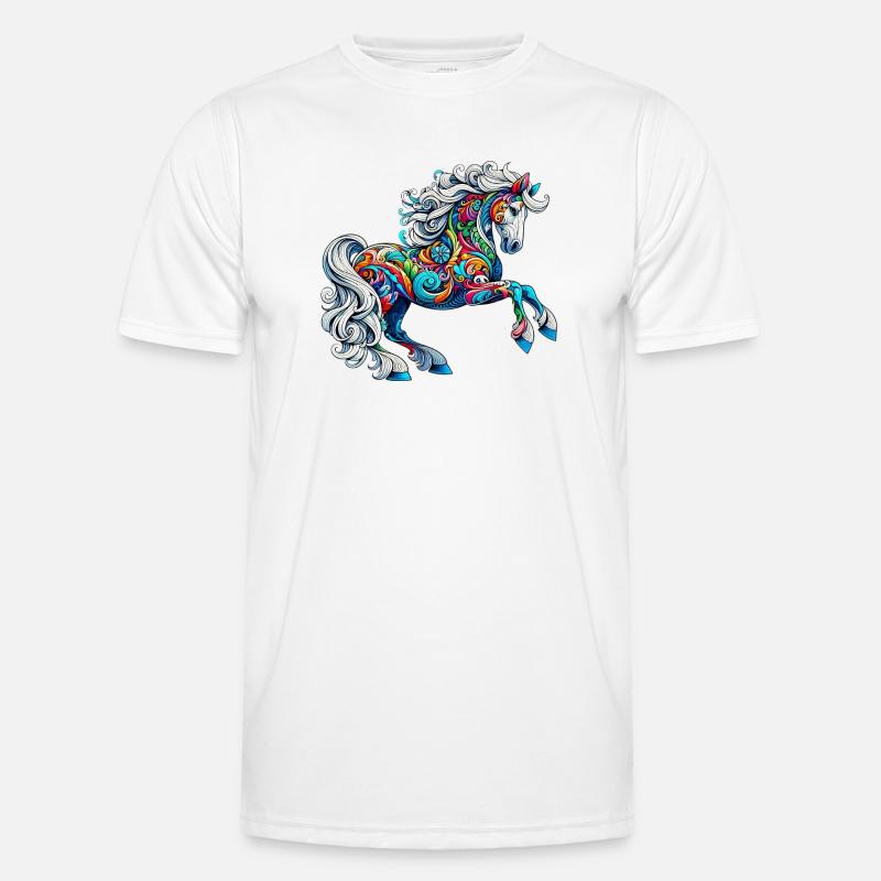 Cheval T-shirt sport Homme