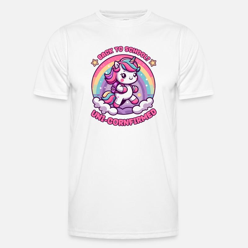 Back to School? Uni-cornfirmed! Men's Functional T-Shirt