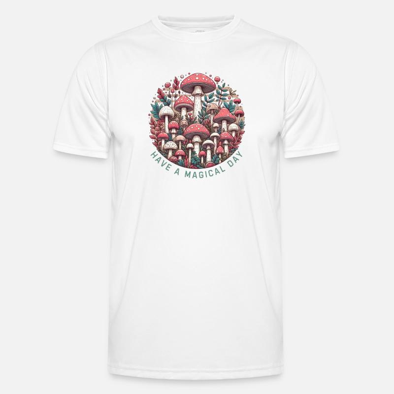 Toadstool - Men's Functional T-Shirt - white