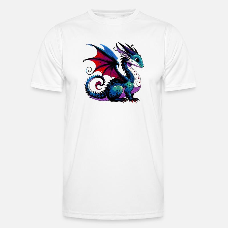 Dragon - Men's Functional T-Shirt - white
