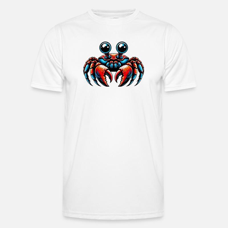 Crab - Men's Functional T-Shirt - white