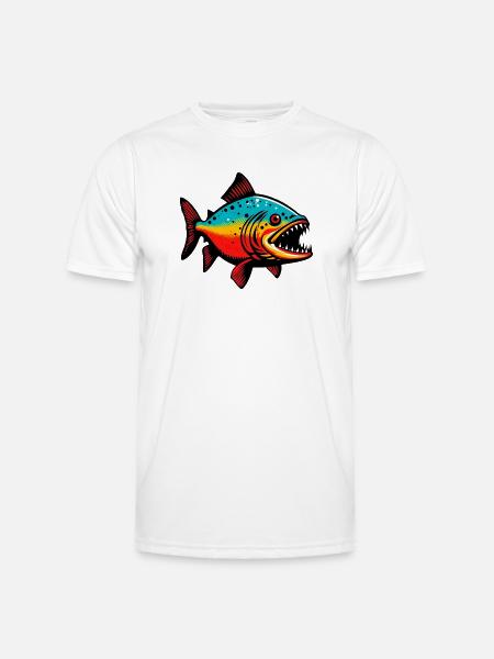Piranha - T-shirt sport Homme - blanc