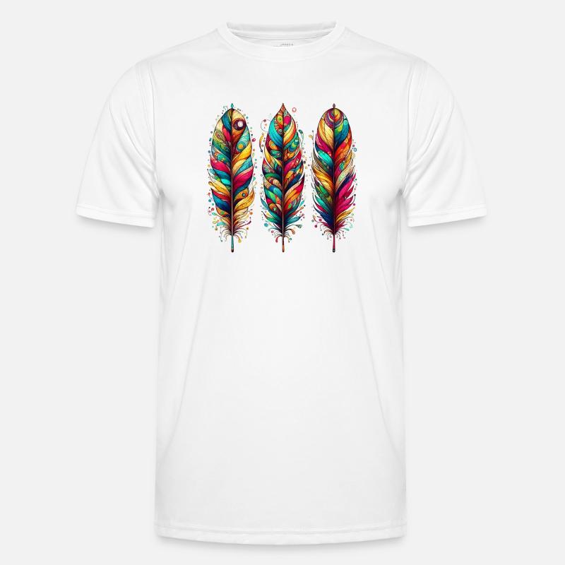 Feder Männer Funktions-T-Shirt
