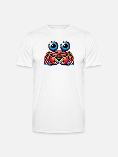 Crabe - T-shirt sport Homme - blanc