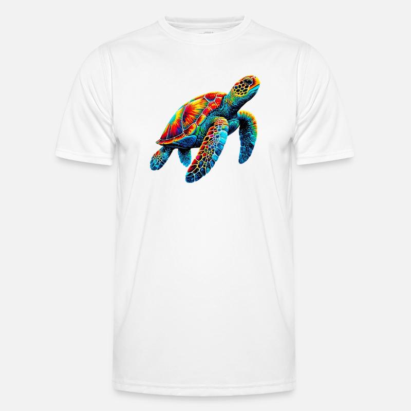 Turtle - Men's Functional T-Shirt - white