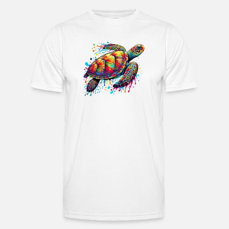 Turtle - Men's Functional T-Shirt - white