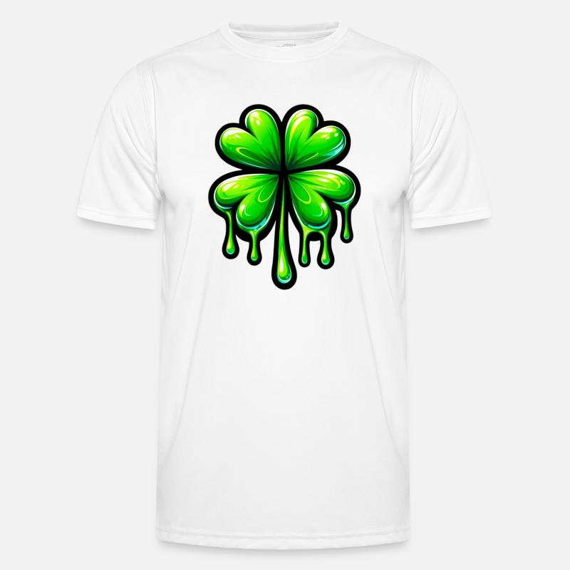 Four-leaf clover Men's Functional T-Shirt