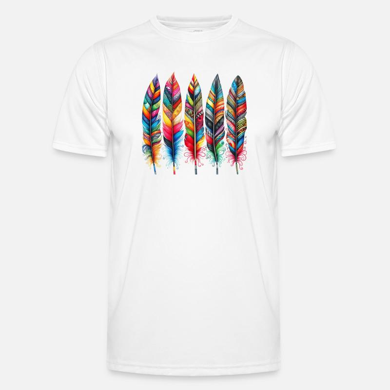 Feder Männer Funktions-T-Shirt