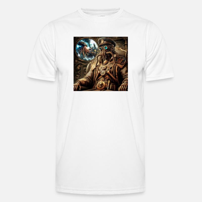 Capitaine Nemo Steampunk T-shirt sport Homme