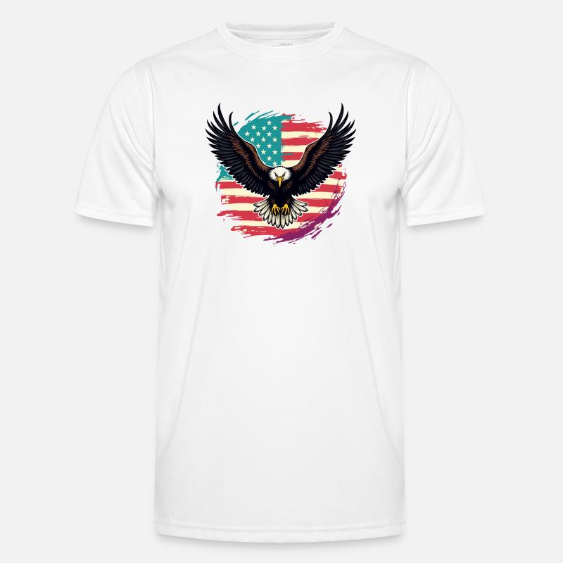 Bald eagle Men's Functional T-Shirt