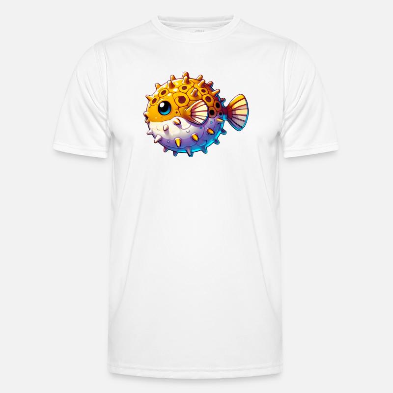 Kugelfisch Männer Funktions-T-Shirt