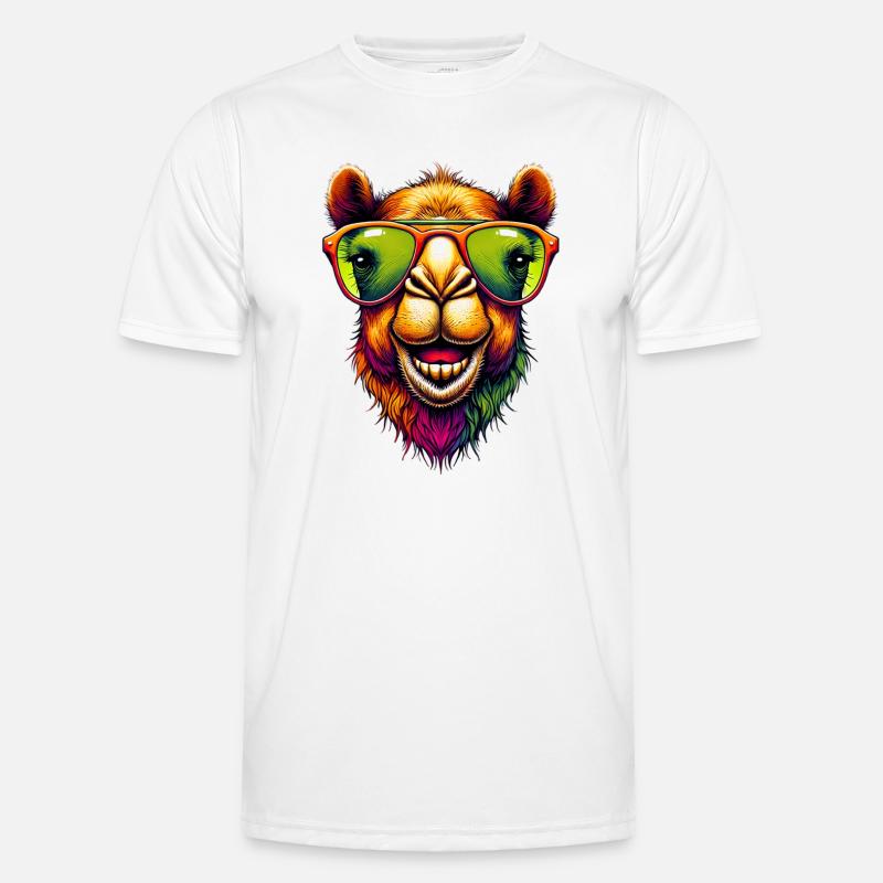 Kamel Männer Funktions-T-Shirt